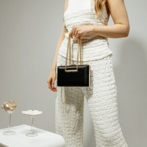 prostokątna kopertówka na łańcuszku twinkle