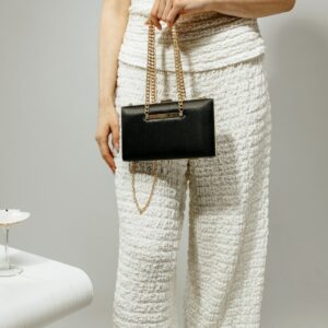 prostokątna kopertówka na łańcuszku twinkle