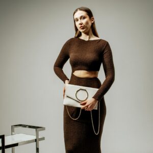 kopertówka z metalowymi zdobieniami twinkle