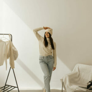 czapka damska z angorą winter