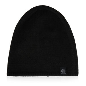 czapka damska wełniana winter czarny