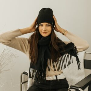 czapka damska wełniana winter