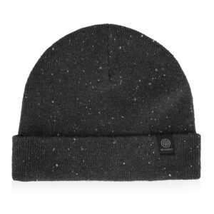 męska wywijana czapka zimowa winter szary
