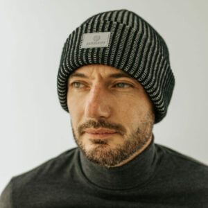 czapka męska melanżowa winter