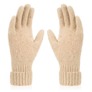 rękawiczki damskie winter beżowy