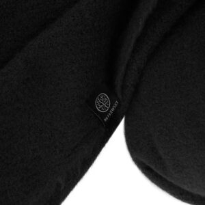 szalik damski z frędzlami winter czarny