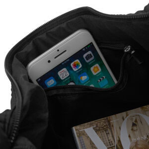 torebka damska pikowana cloudy czarny