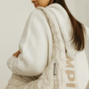 torebka damska pikowana cloudy