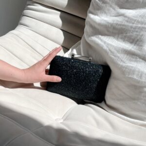 brokatowa torebka wieczorowa puzderko twinkle