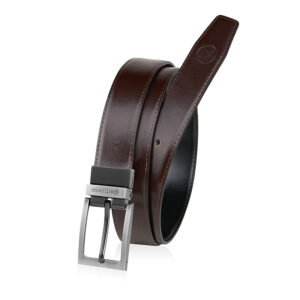 skórzany pasek męski czarno brązowy elite (kopia)