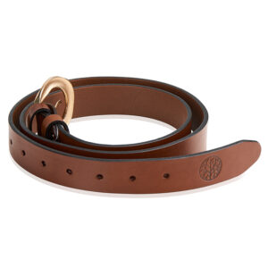 skórzany pasek damski gaia (kopia) czarny, 75