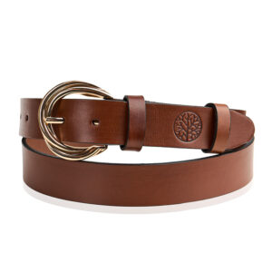 skórzany pasek damski gaia (kopia) czarny, 75