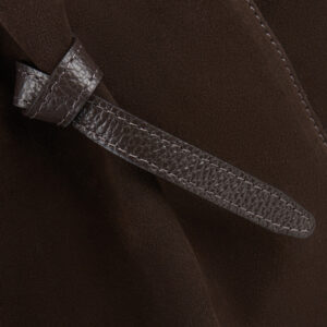 zamszowa torebka na ramię lea