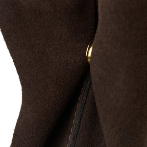 zamszowa torebka na ramię lea