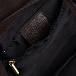 zamszowa torebka na ramię lea