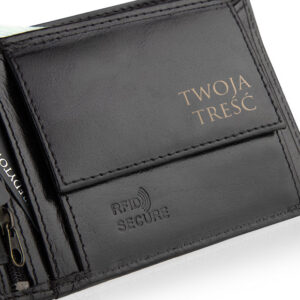 portfel męski classic z grawerem