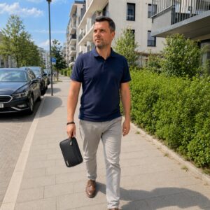 saszetka męska do ręki select