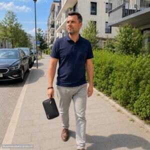 saszetka męska do ręki select