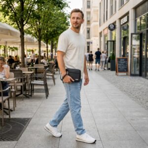 saszetka męska do ręki select
