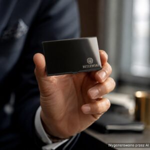 metalowy card holder etui solid