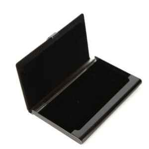 metalowy card holder etui solid
