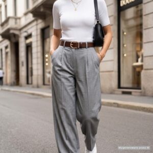 skórzany brązowy pasek jasmine