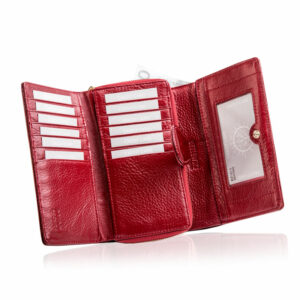 Portfel damski ROYAL Betlewski L5 ZBPD-BS-513 CZERW